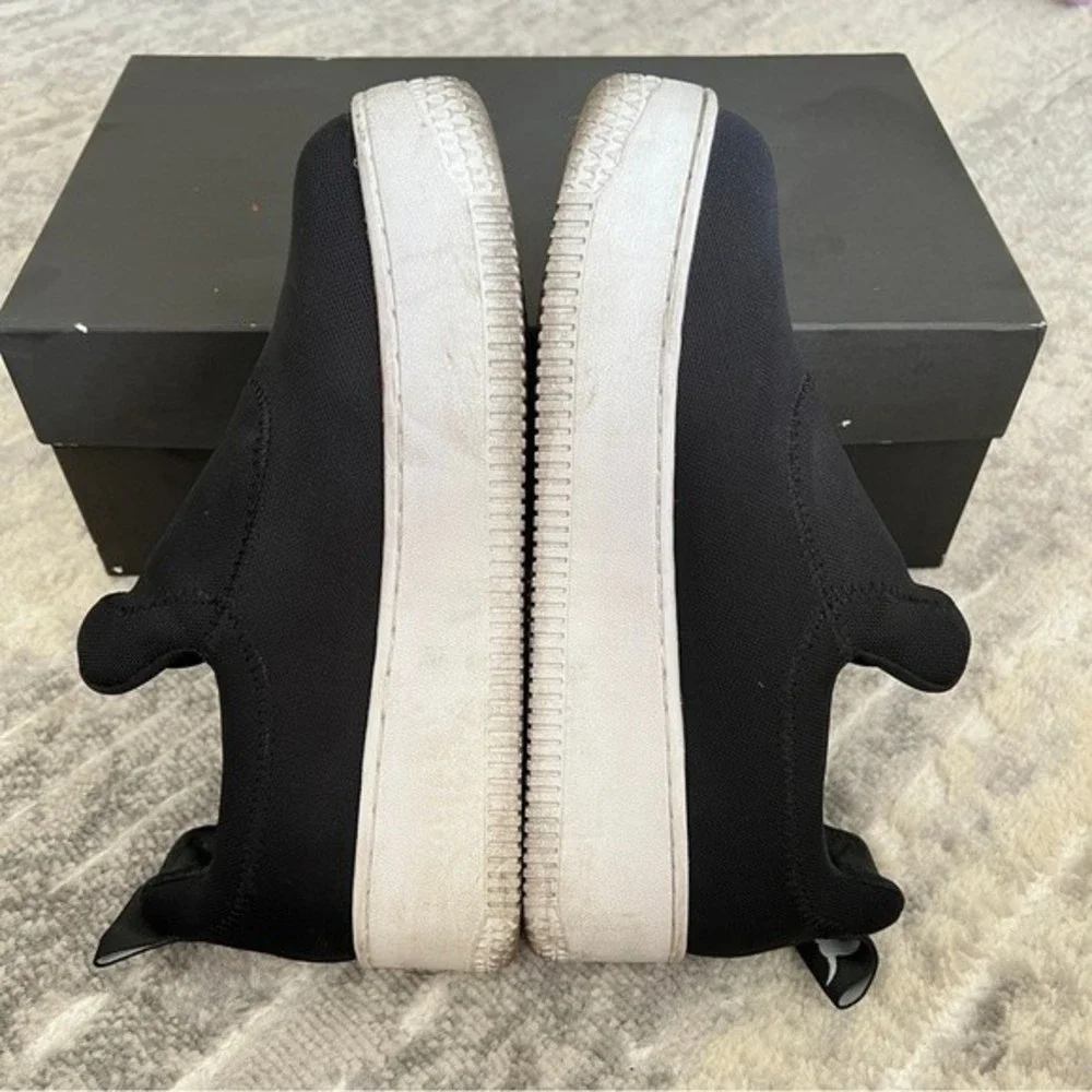 Windsor Smith 50mm Speedy Nylon Mesh Slip On Sneakers in Black - Picture 8 of 12